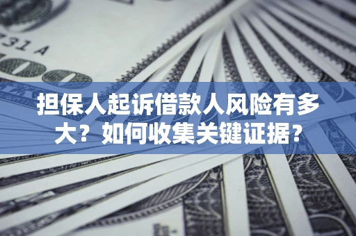 北京担保人起诉借款人风险有多大？如何收集关键证据？