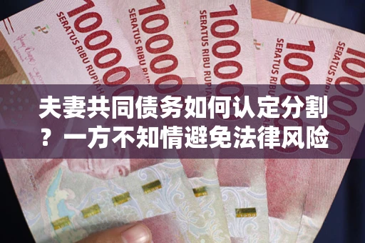 北京夫妻共同债务如何认定分割？一方不知情避免法律风险必看！
